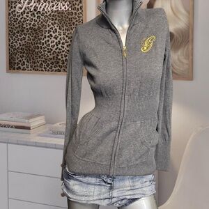 Guess Cinch-Waist Zip Up